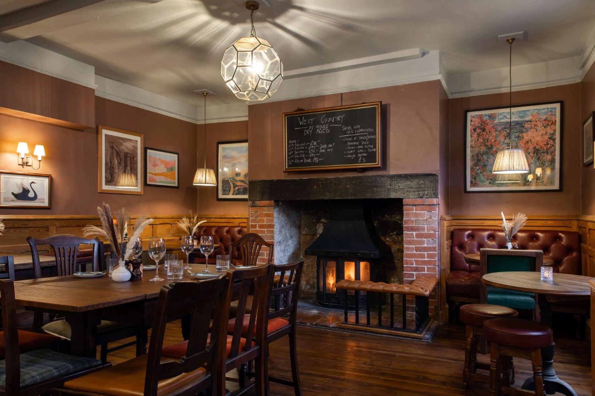 The Lamb Inn Hindon Eksteriør bilde